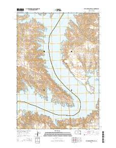 Patch Skin Buttes SE 2015 topographic map thumbnail