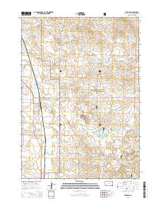 Oelrichs 2015 topographic map thumbnail