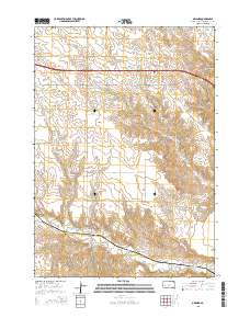 Owanka 2015 topographic map thumbnail