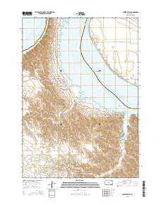 Lower Brule 2015 topographic map thumbnail