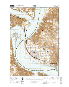 Mobridge 2015 topographic map thumbnail