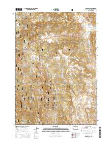 Rockerville 2015 topographic map thumbnail