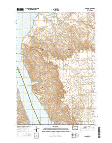 Pollock SE 2015 topographic map thumbnail