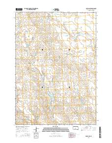 Powell NW 2015 topographic map thumbnail