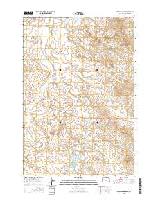 Sheep Pen Draw SE 2015 topographic map thumbnail