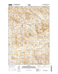 Sheep Pen Draw SW 2015 topographic map thumbnail