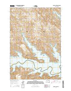 Rousseau Creek 2015 topographic map thumbnail