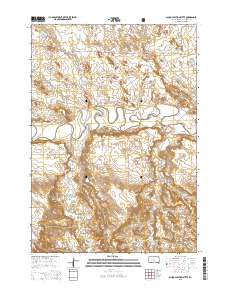 School Section Butte 2015 topographic map thumbnail