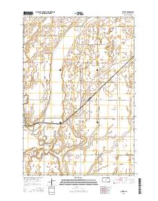 Putney 2015 topographic map thumbnail