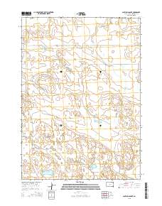 Scotchman Lake 2015 topographic map thumbnail