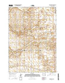 Shoemaker Dam 2015 topographic map thumbnail