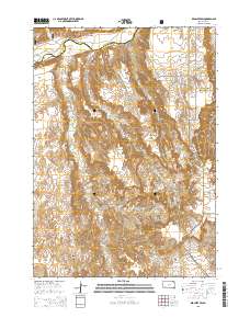 Red Shirt SW 2015 topographic map thumbnail