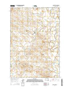 Scott Creek 2015 topographic map thumbnail