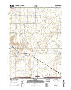 Pukwana 2015 topographic map thumbnail