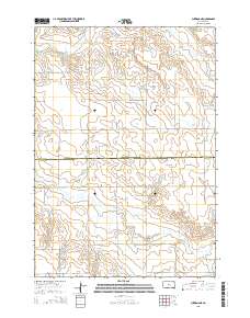 Pukwana NE 2015 topographic map thumbnail