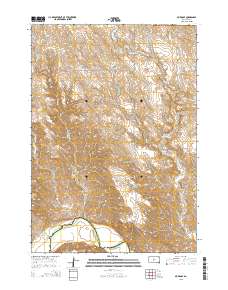 Murdo SE 2015 topographic map thumbnail