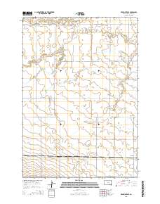 Ree Heights SE 2015 topographic map thumbnail