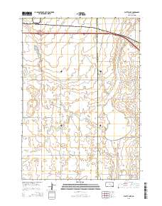 Platte Lake 2015 topographic map thumbnail