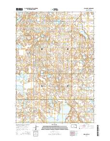 Swan Lake 2015 topographic map thumbnail