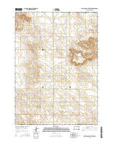 Rattlesnake Butte West 2015 topographic map thumbnail