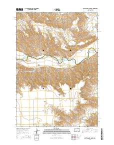 Rattlesnake Lake SE 2015 topographic map thumbnail