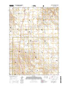 South of Pierre 2015 topographic map thumbnail
