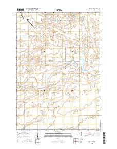 Thomas Lake 2015 topographic map thumbnail