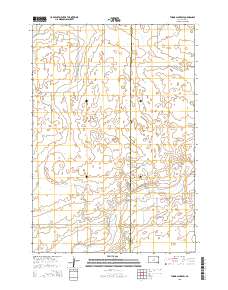 Thomas Lake SW 2015 topographic map thumbnail