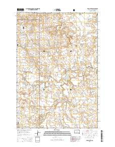 Twin Butte 2015 topographic map thumbnail