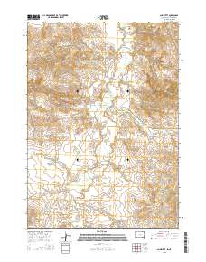Slim Butte 2015 topographic map thumbnail