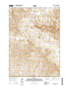Slim Butte SW 2015 topographic map thumbnail