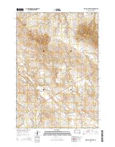 Two Top Butte West 2015 topographic map thumbnail