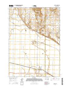 Gayville 2015 topographic map thumbnail