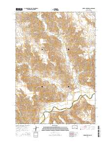Cherry Creek NW 2015 topographic map thumbnail