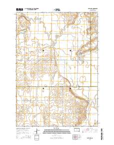 Estelline 2015 topographic map thumbnail