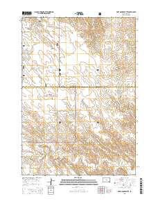 Fort George Butte 2015 topographic map thumbnail