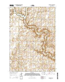 Frederick SW 2015 topographic map thumbnail