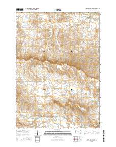 Cottonwood Draw 2015 topographic map thumbnail