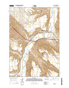 Wasta 2015 topographic map thumbnail
