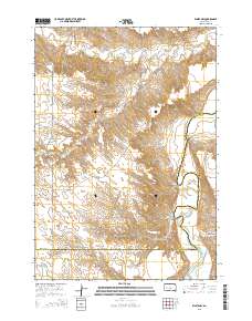 Wasta NW 2015 topographic map thumbnail