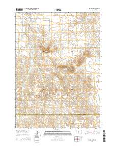 Wood South 2015 topographic map thumbnail