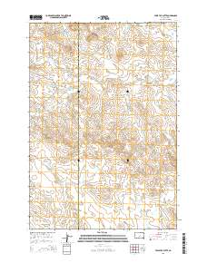 Table Top Butte 2015 topographic map thumbnail