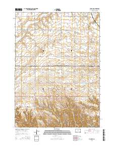 Tabor NE 2015 topographic map thumbnail