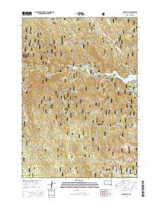 Silver City 2015 topographic map thumbnail