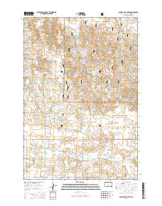 Square Top Butte 2015 topographic map thumbnail