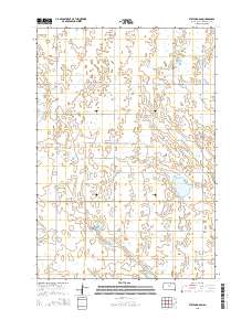 Stafford Dam 2015 topographic map thumbnail