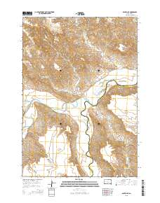 Dalzell NE 2015 topographic map thumbnail