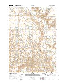 North of Shelby 2015 topographic map thumbnail