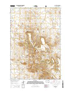 J K Butte 2015 topographic map thumbnail