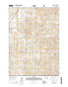 Oelrichs SW 2015 topographic map thumbnail